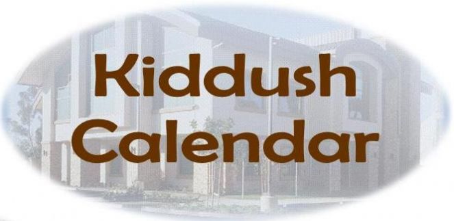 Kiddush Calendar